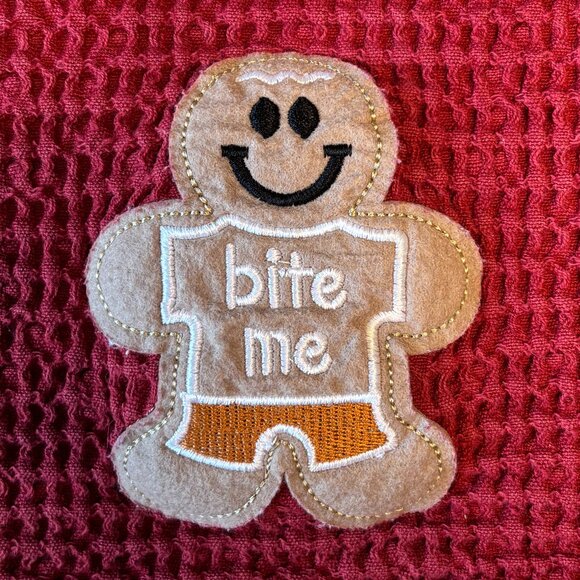 Gingerbread Man Tea Towel - Picture 4 of 7